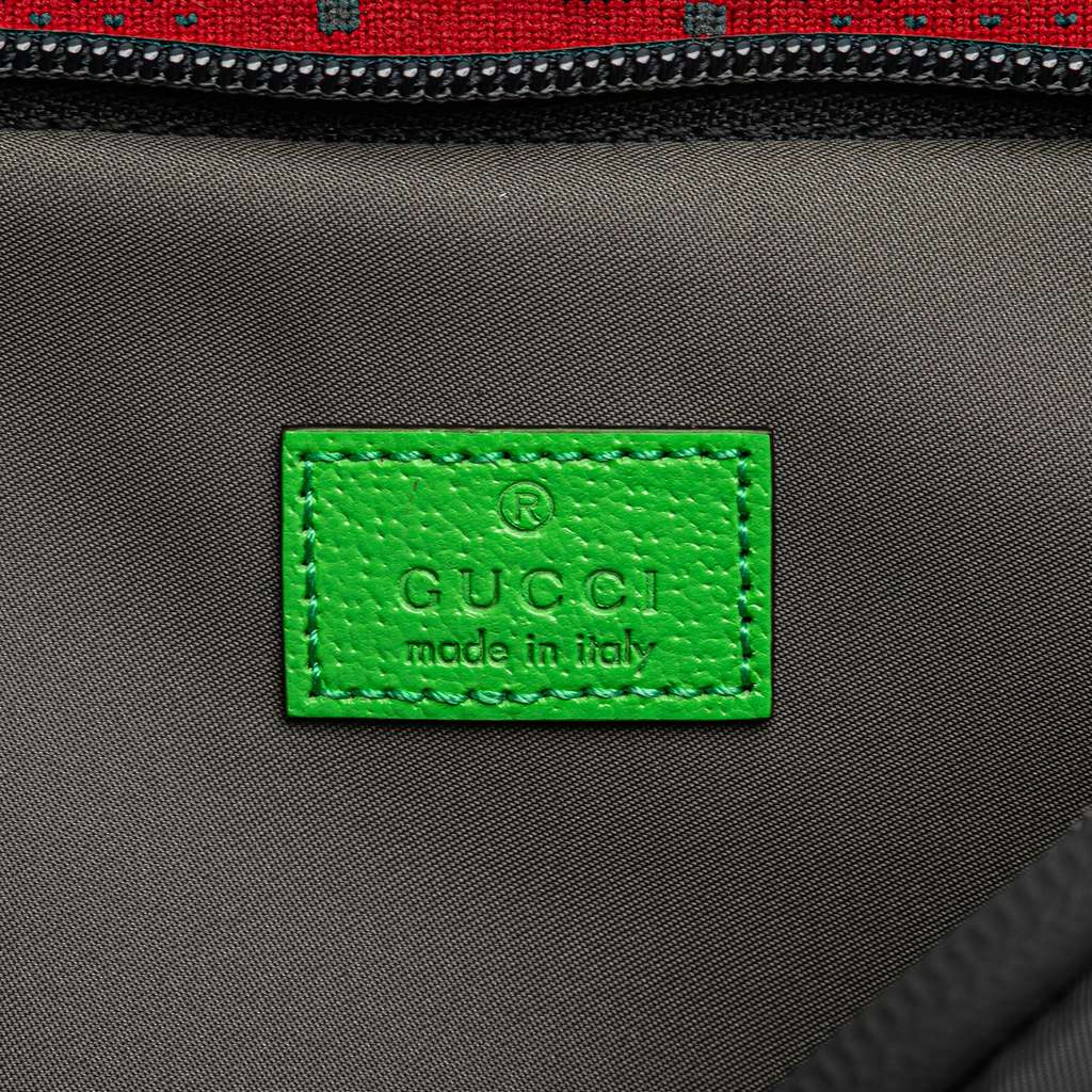 Gucci GG Nylon and Rubber Belt Bag - Side view