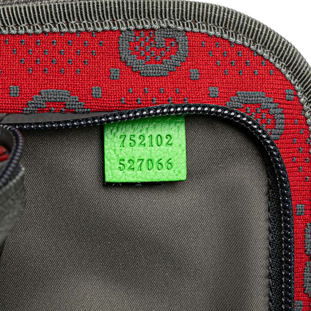 Gucci GG Nylon and Rubber Belt Bag - Detail 1