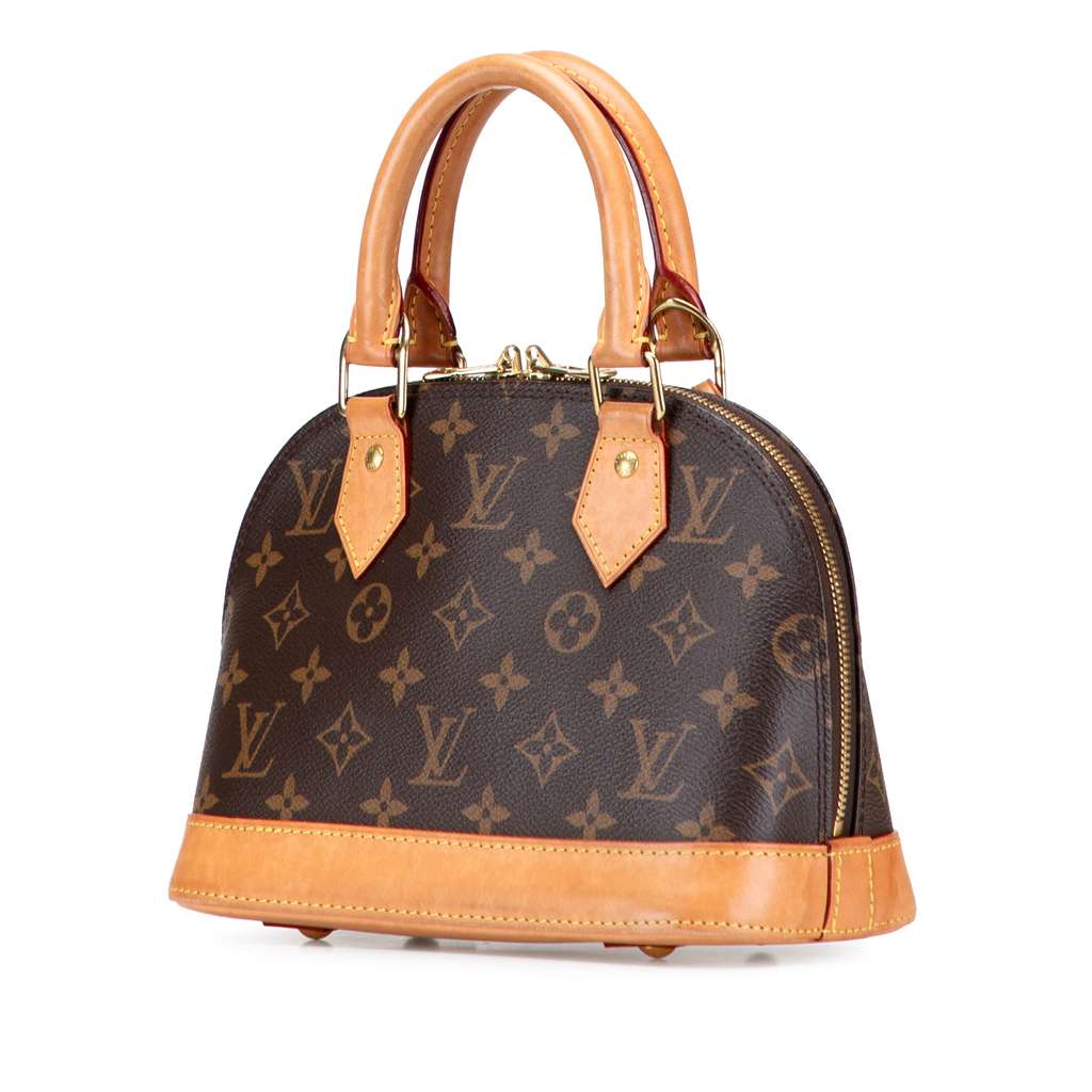 Louis Vuitton Monogram Alma BB - Back view
