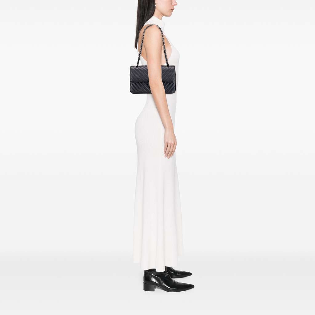 Chanel Medium Classic Chevron Caviar Double Flap - Image 11