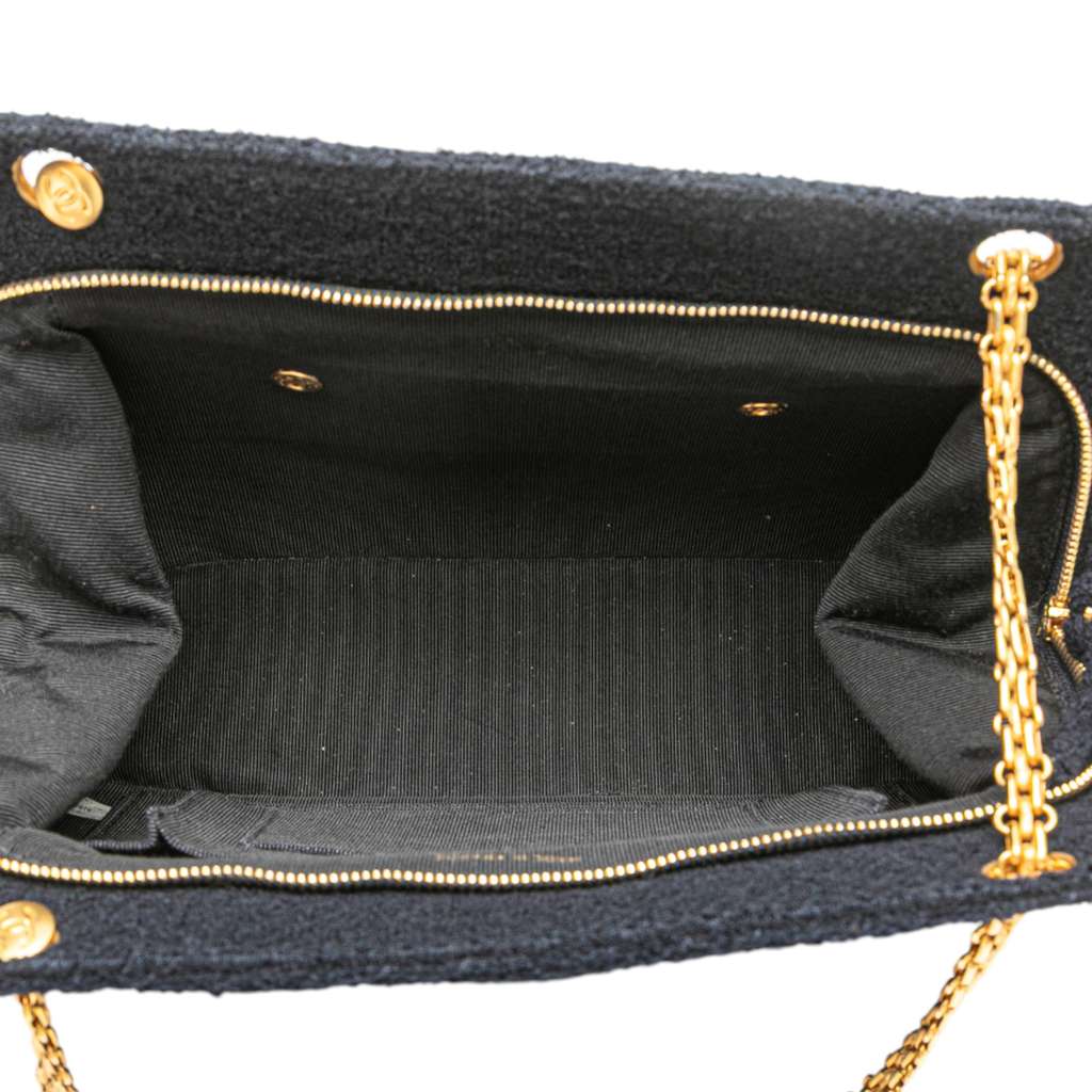 Chanel Quilted Terry Cloth Frame Bag - 4