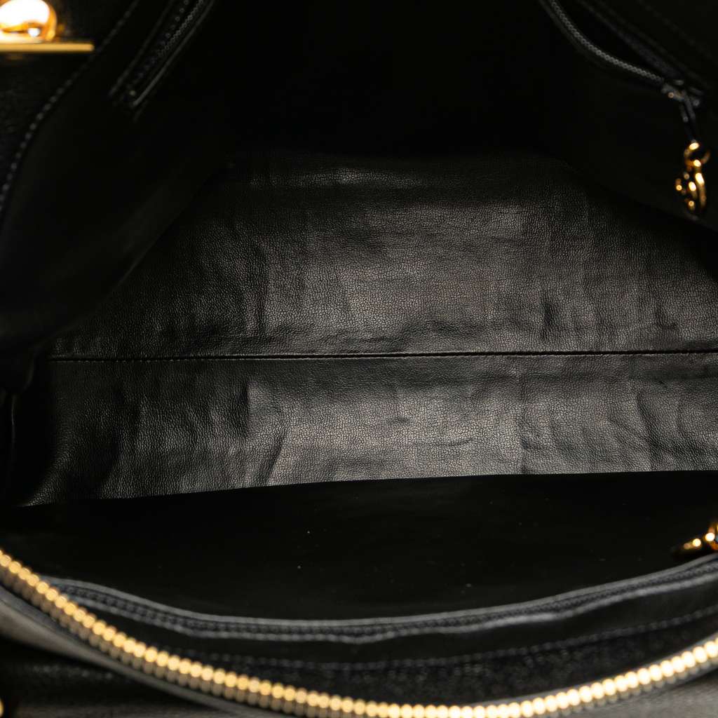 Chanel Caviar Front Pocket Chain Tote - 4