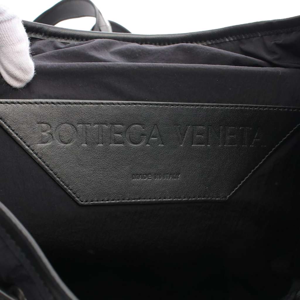 Bottega Veneta Intrecciato Trimmed Nylon Crossroad Backpack - 4