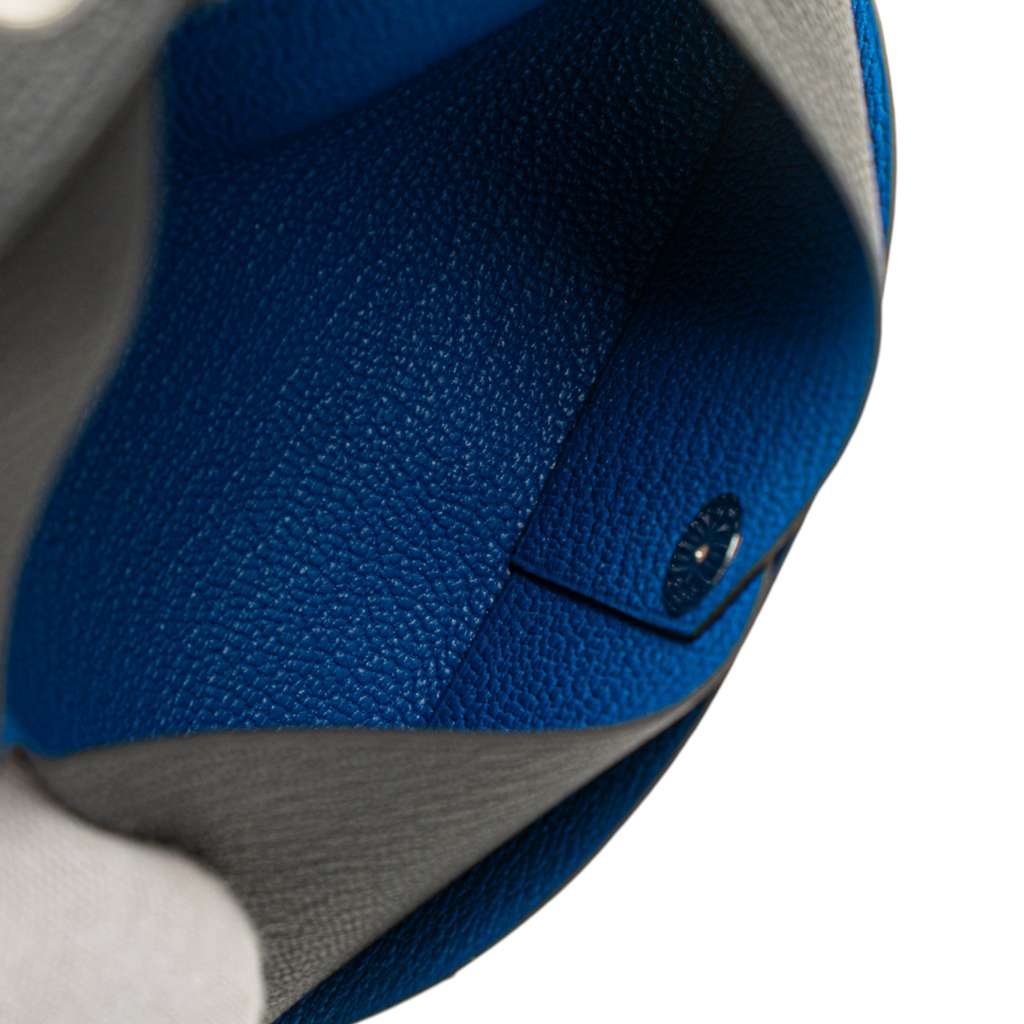 Hermès Chevre Mysore Calvi Duo Compact Verso Card Holder - Detail 2