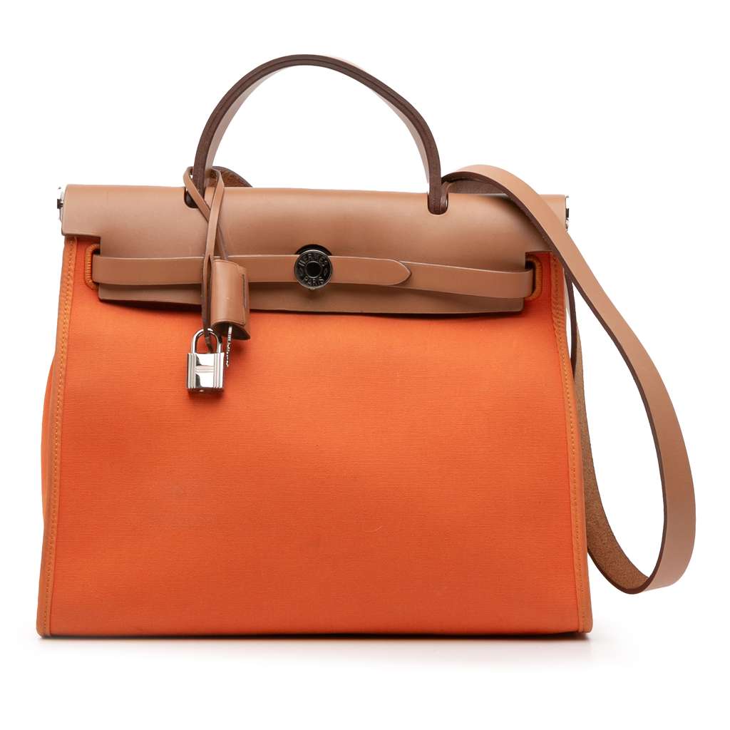 Hermès Toile Herbag Zip 31