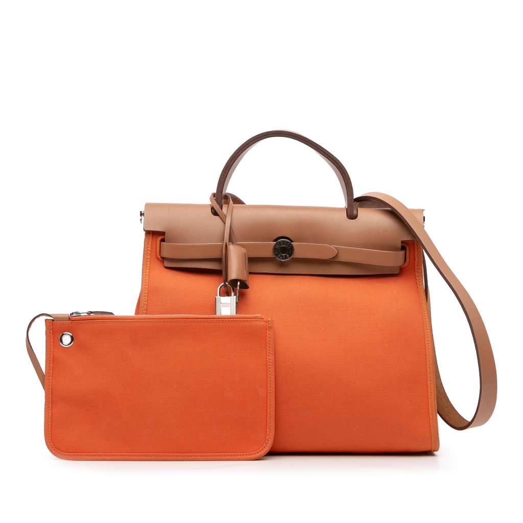 Hermès Toile Herbag Zip 31 - Image 10