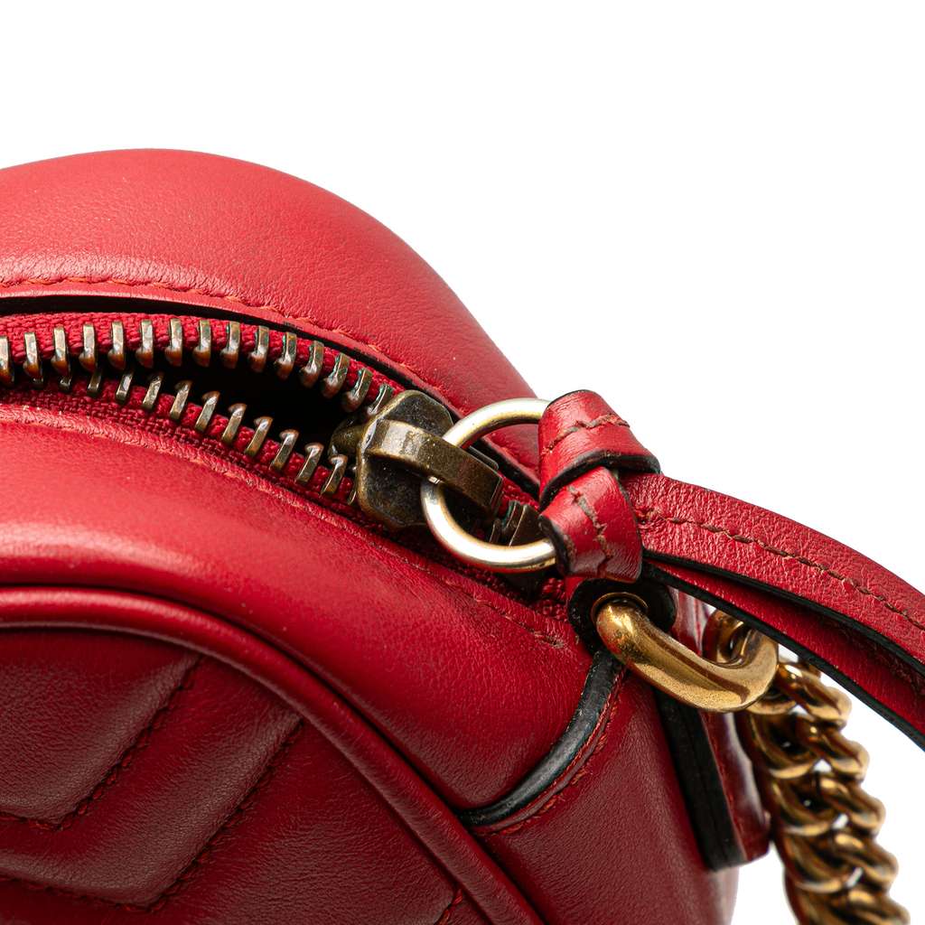 Gucci Mini GG Marmont Matelasse Leather Crossbody - Side view