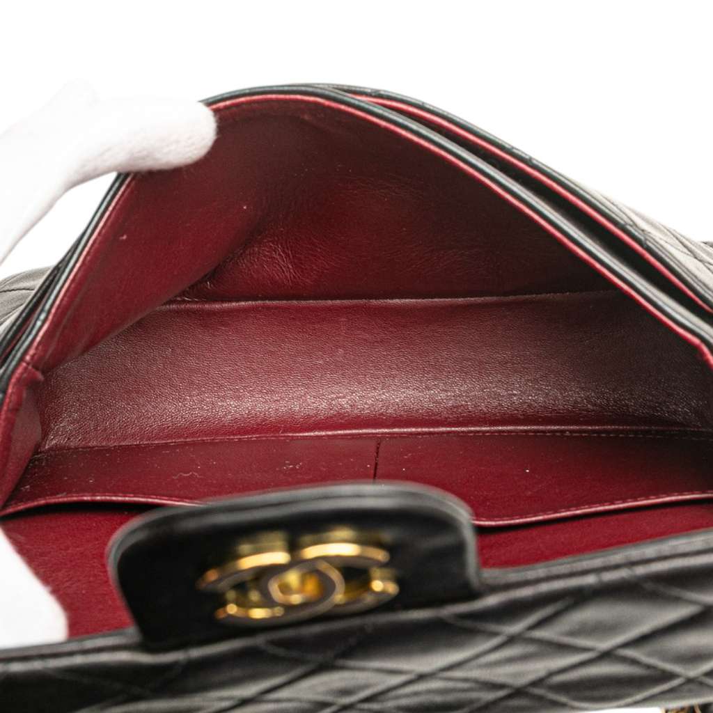 Chanel Small Classic Lambskin Double Flap - 4
