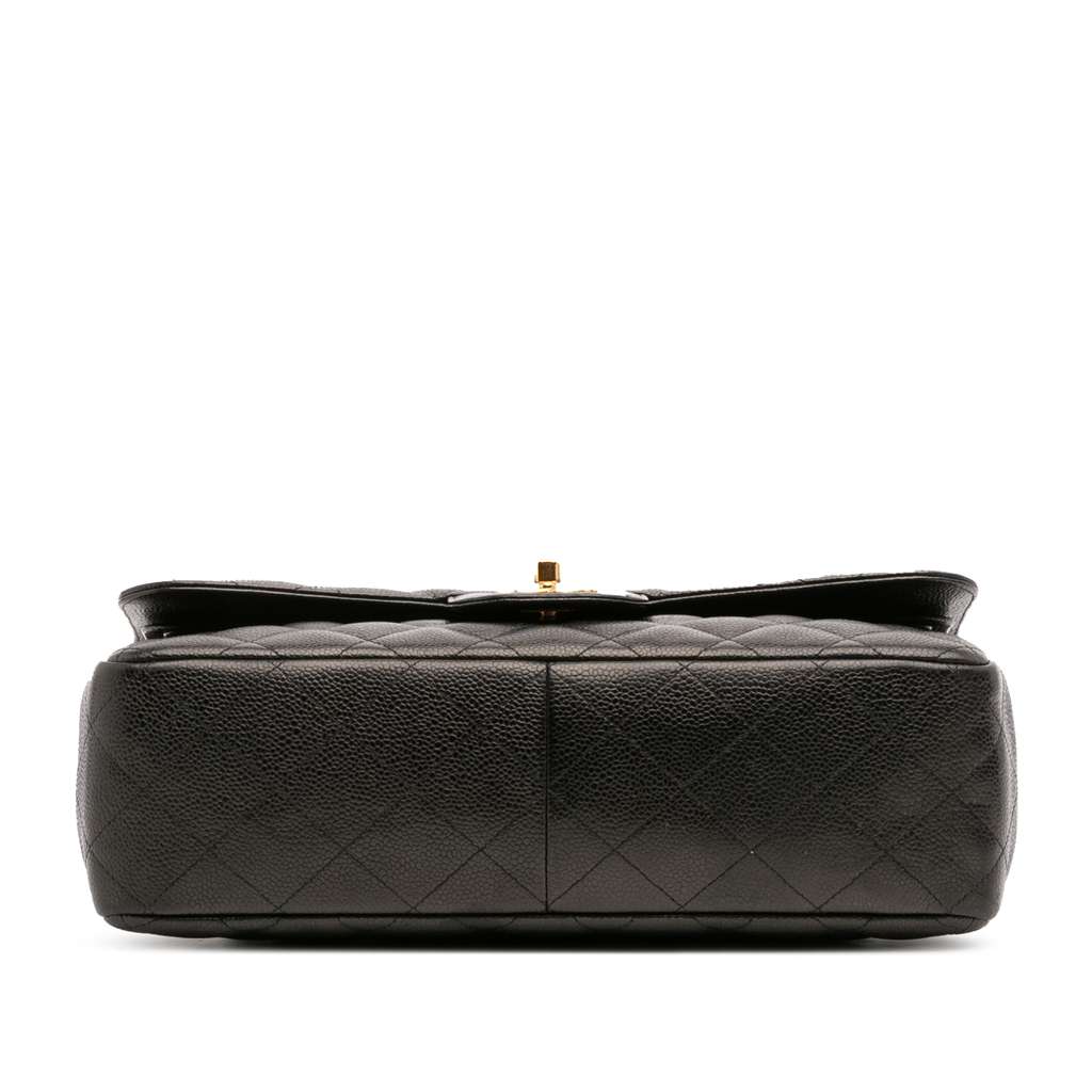 Chanel Jumbo Classic Caviar Double Flap - 3