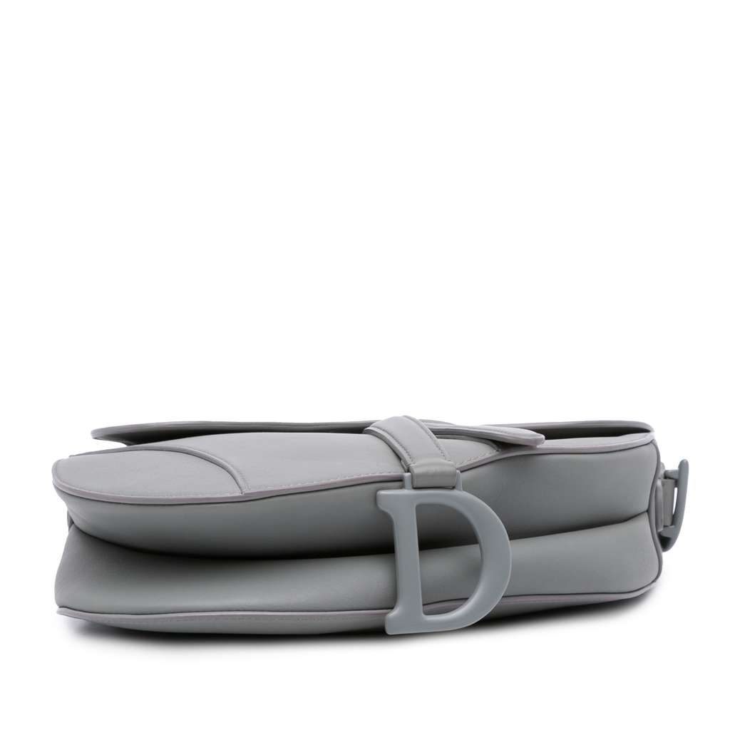 Dior Ultra Matte Calfskin Saddle Bag - Image 6