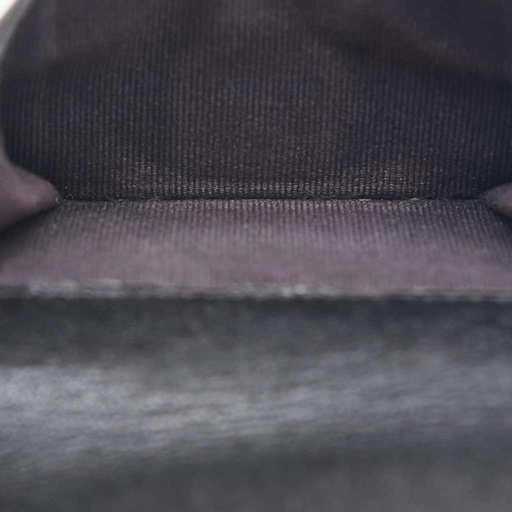 Chanel CC Quilted Lambskin Compact Bifold Wallet - Side view