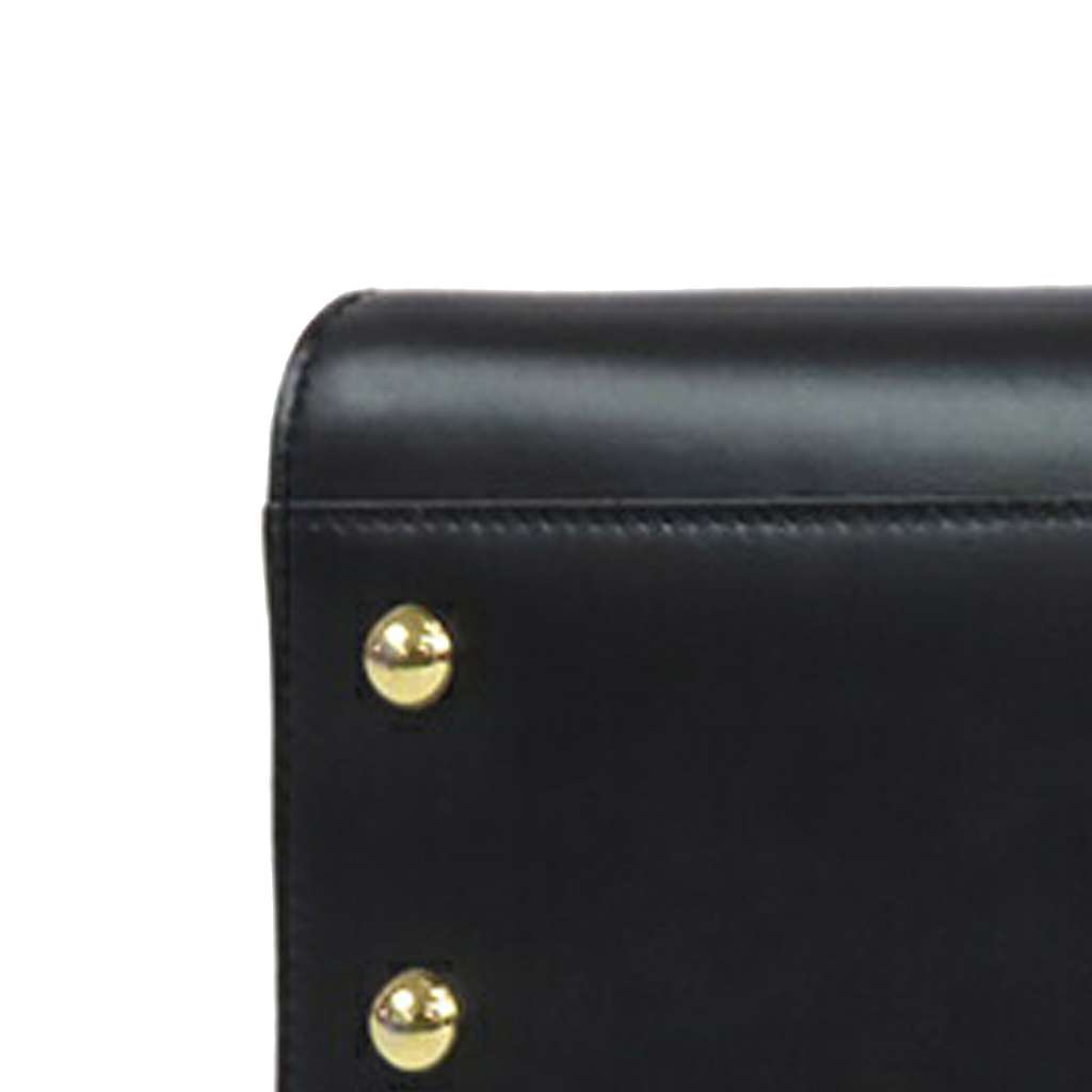 Saint Laurent Baby Leather Monogram Cabas Satchel - Image 13
