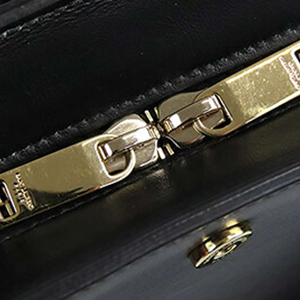 Saint Laurent Baby Leather Monogram Cabas Satchel - Detail 2