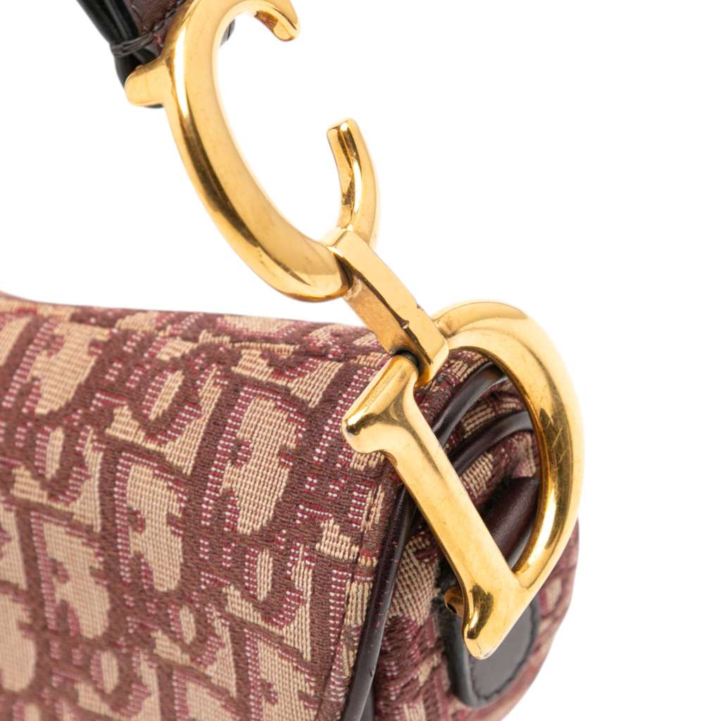 Dior Oblique Canvas Saddle Bag - Detail 2