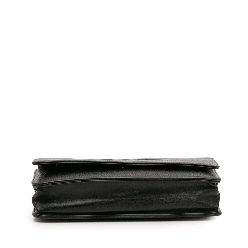 Chanel CC Caviar Wallet On Chain - 3