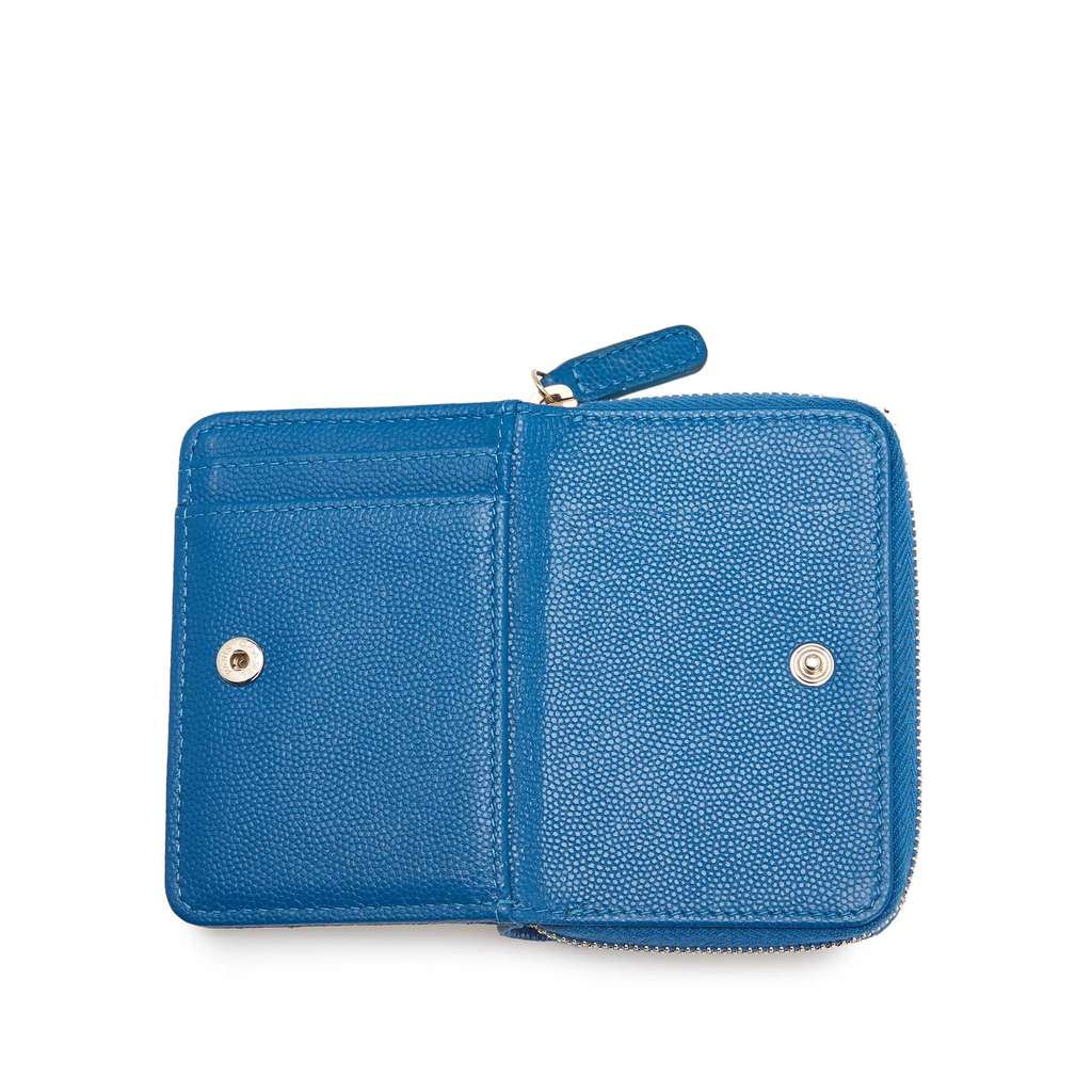 Chanel CC Quilted Caviar Zip Coin Purse - Image 11