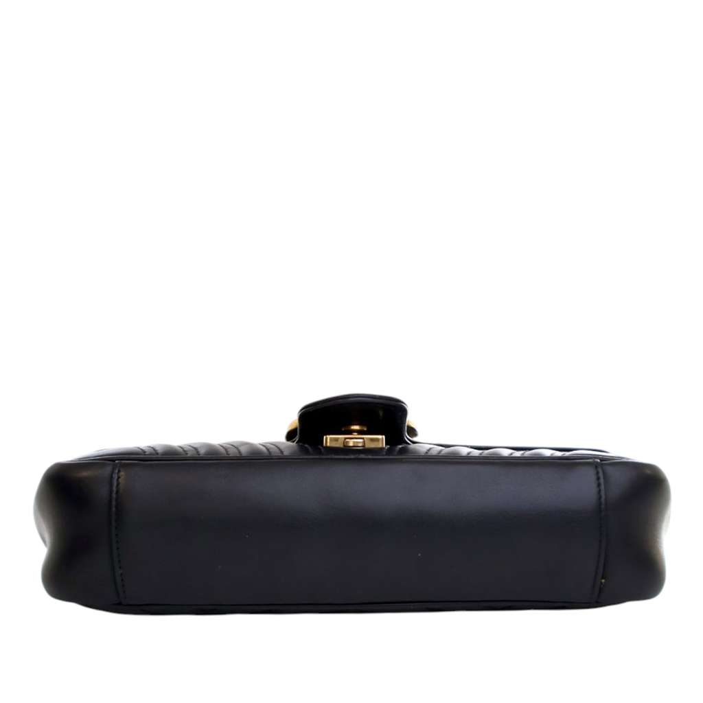 Gucci Medium GG Marmont Matelasse Leather Shoulder Bag - 4