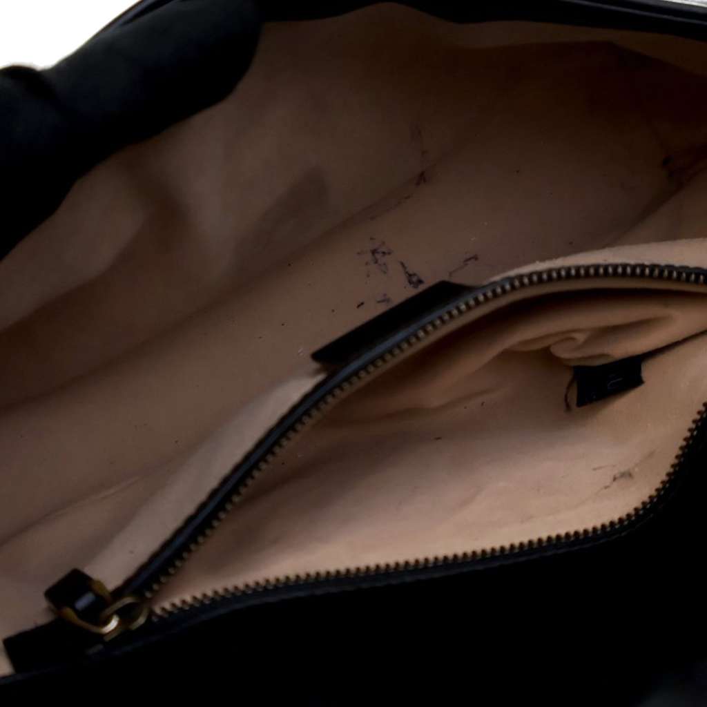 Gucci Medium GG Marmont Matelasse Leather Shoulder Bag - Side view