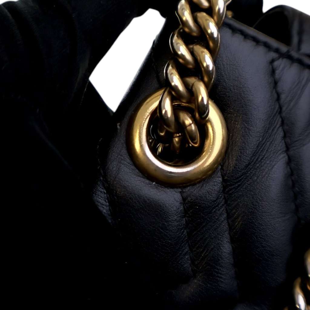 Gucci Medium GG Marmont Matelasse Leather Shoulder Bag - Image 11