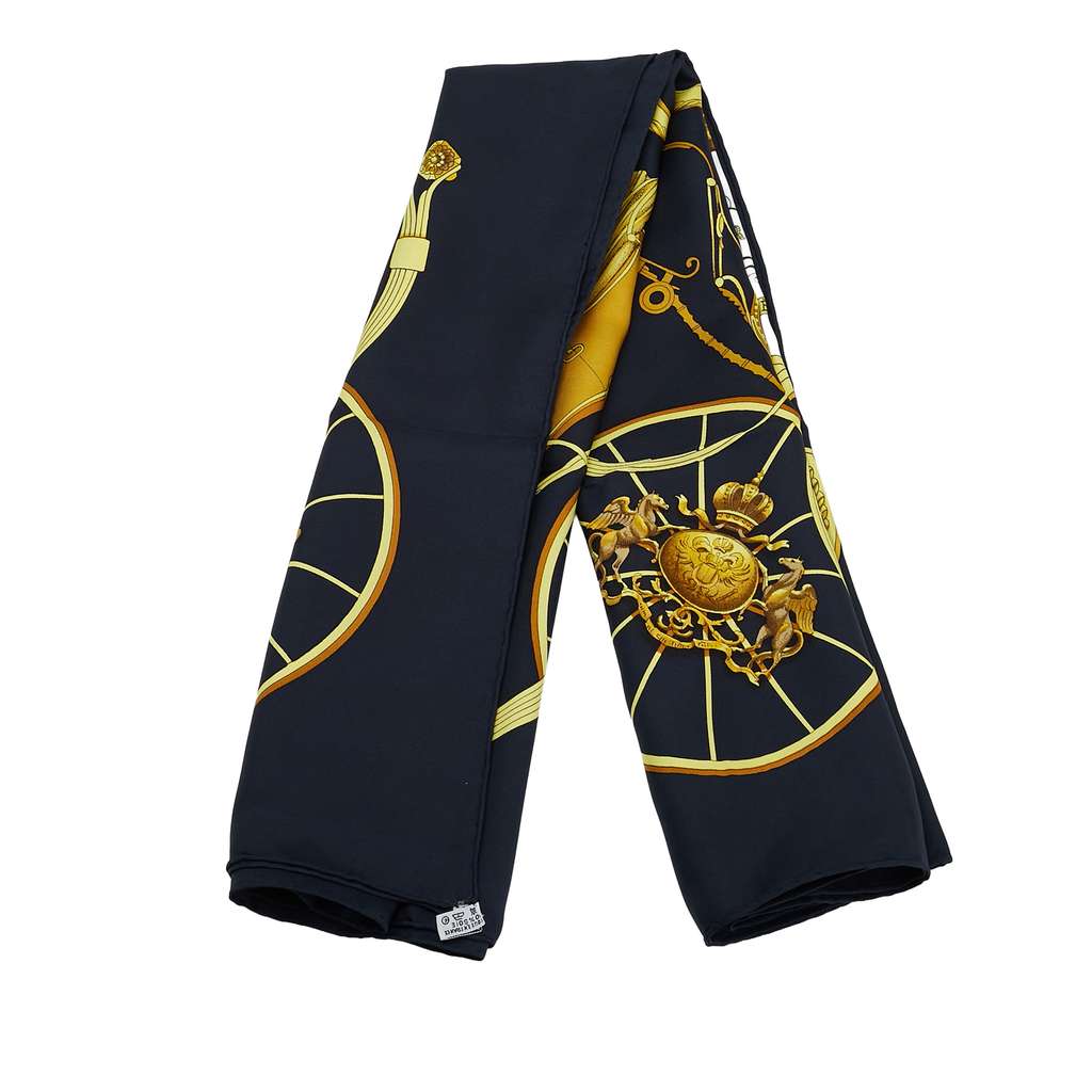 Hermès Springs Silk Scarf