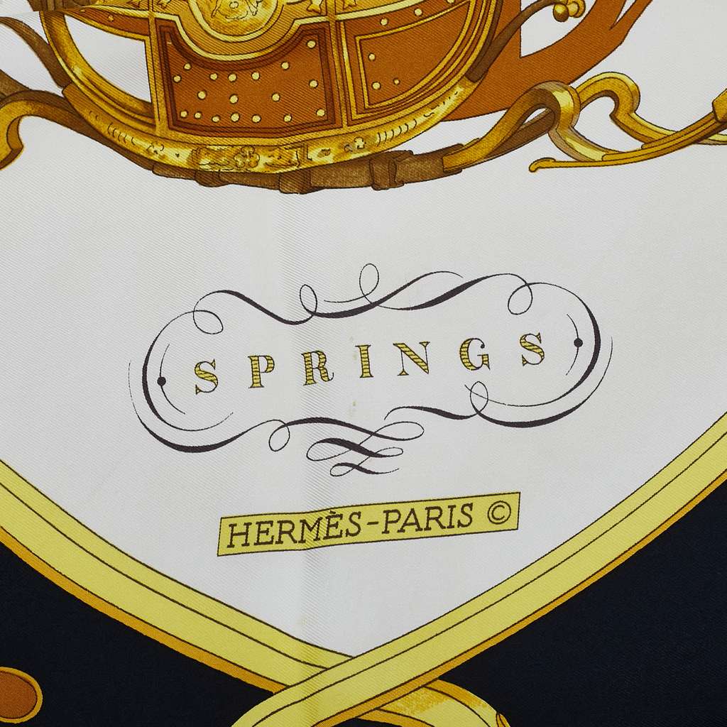 Hermès Springs Silk Scarf - Image 6
