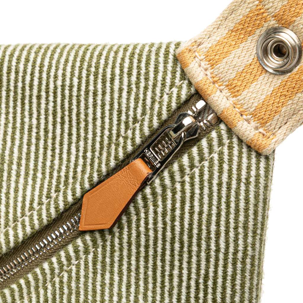 Hermès Large Wool Bride A Brac H Natte Case - Detail 2