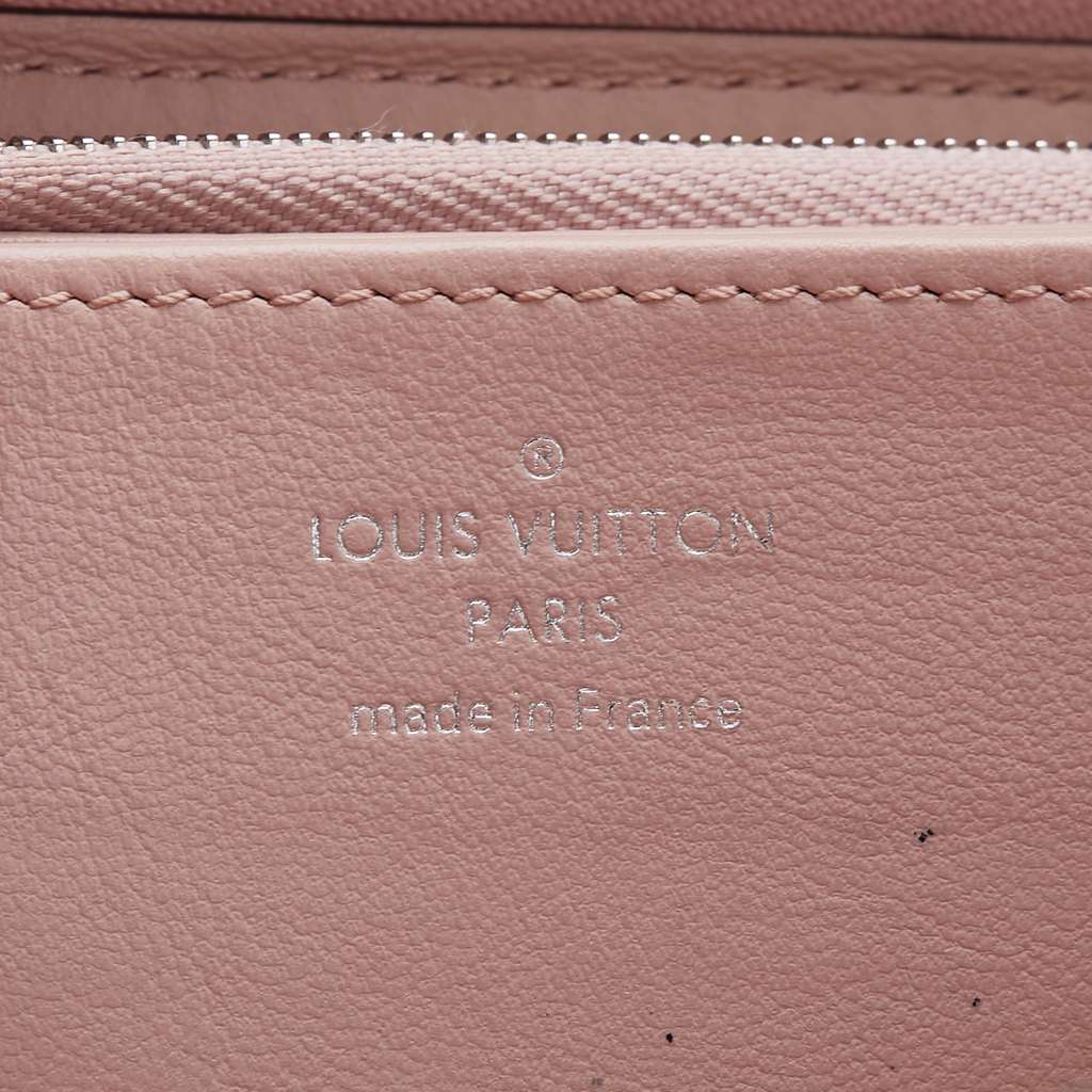 Louis Vuitton Monogram Mahina Zippy Wallet - Side view