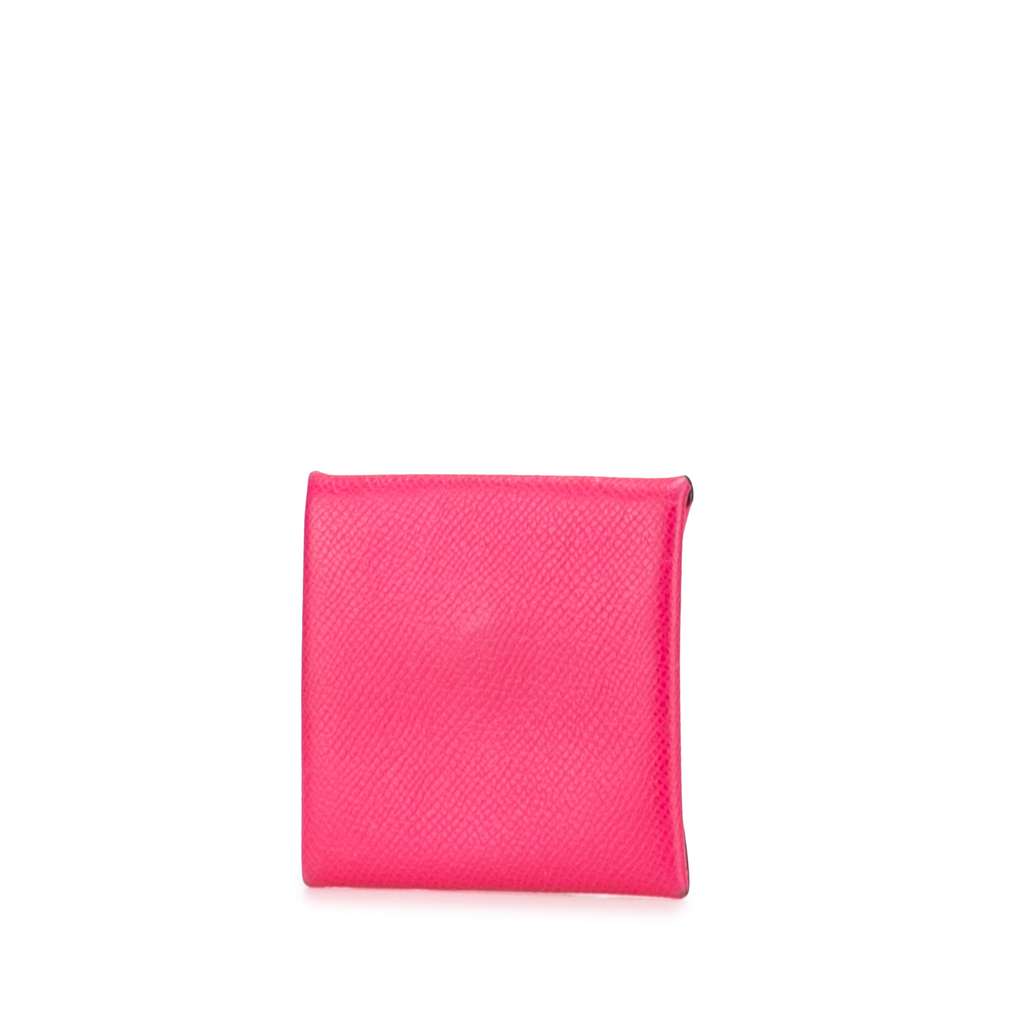 Hermès Epsom Bastia Coin Pouch - Back view
