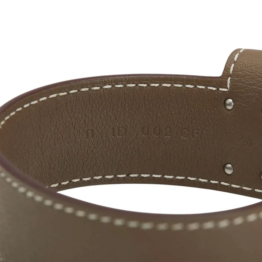 Hermès Small Chevre Chamkila Kelly Twist Bracelet Brown Leather Good - Box View