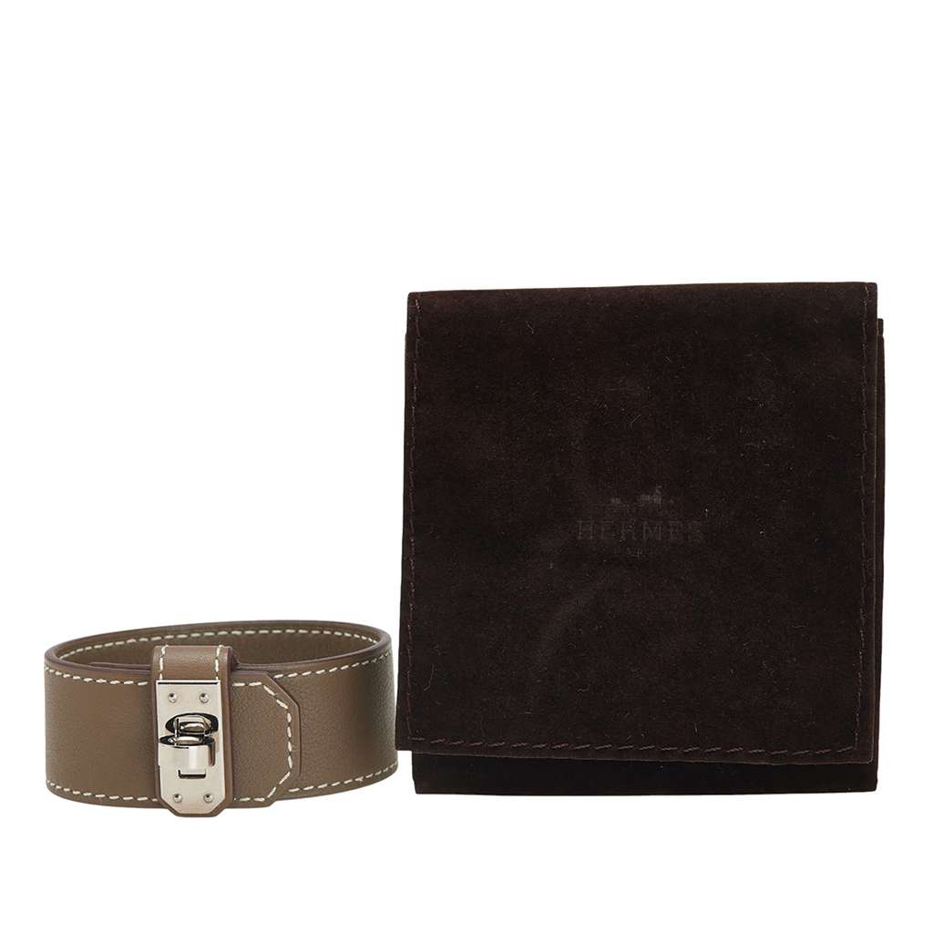 Hermès Small Chevre Chamkila Kelly Twist Bracelet - Image 10