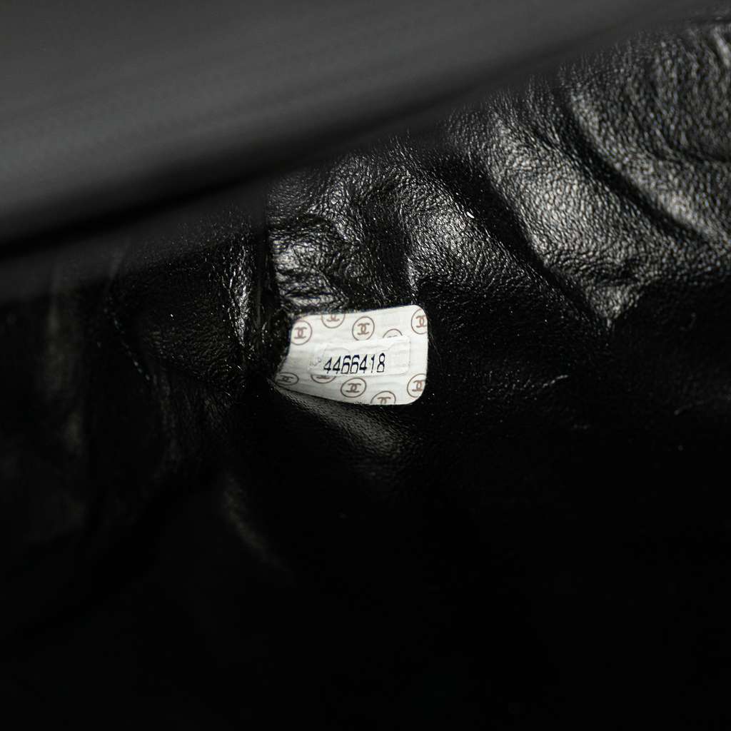 Chanel CC Quilted Jersey Kelly Top Handle Bag - Detail 2