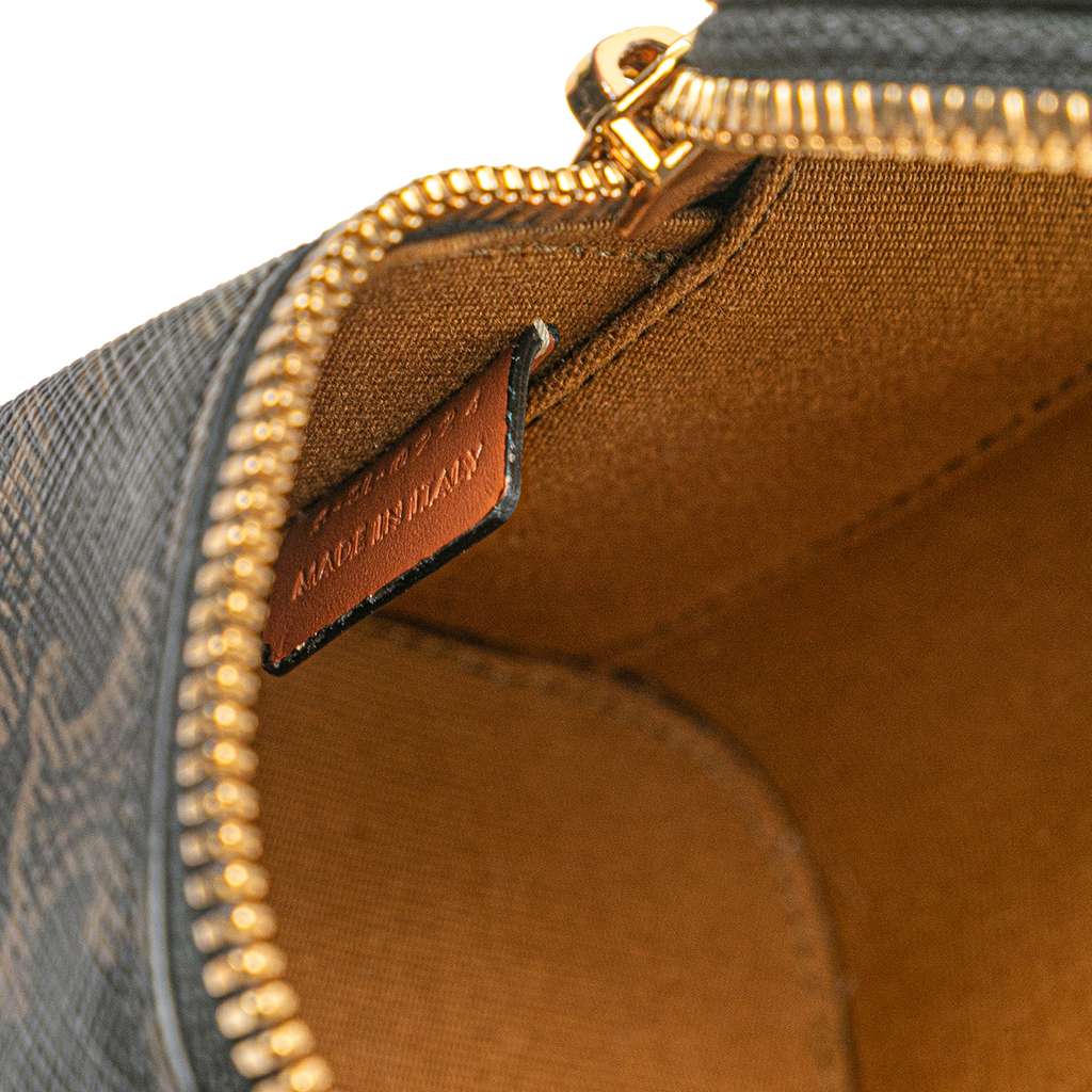 Celine Mini Triomphe Coated Canvas Vanity Case - Detail 1