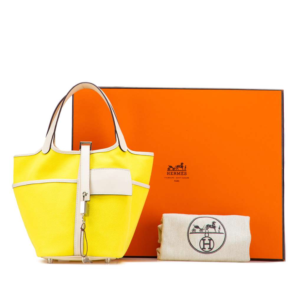 Hermès Toile Goeland and Swift Cargo Picotin Lock 18 - Image 13