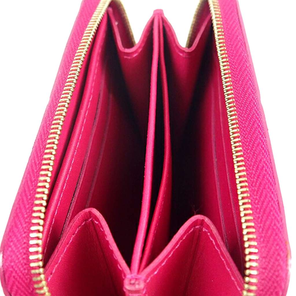 Louis Vuitton Monogram Vernis Ikat Zippy Coin Purse - Image 6