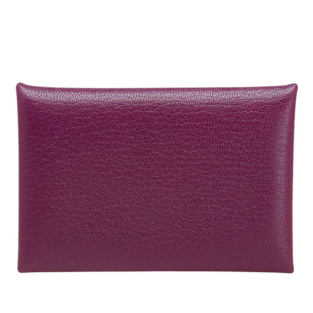 Hermès Chevre Mysore Calvi Card Holder