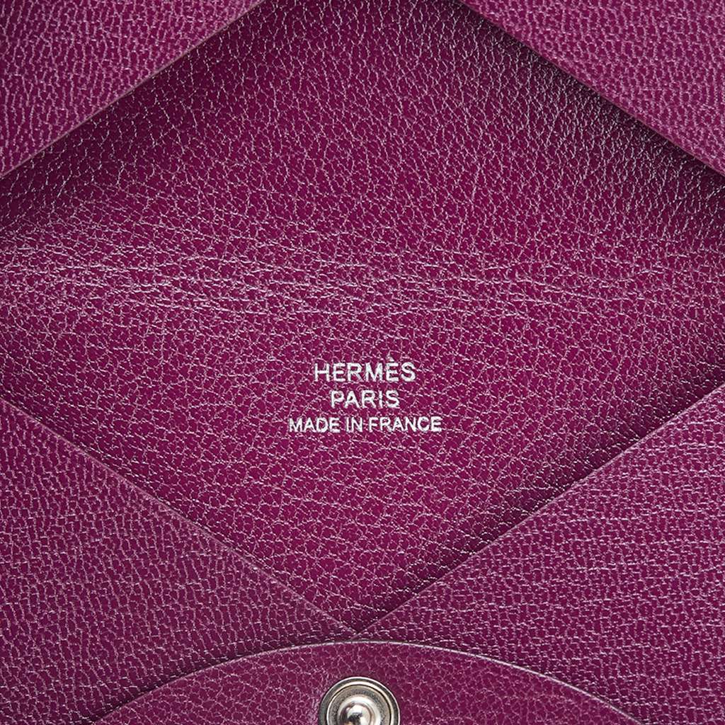 Hermès Chevre Mysore Calvi Card Holder - Detail 1