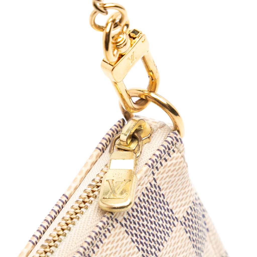 Louis Vuitton Damier Azur Mini Pochette Accessoires - Detail 1