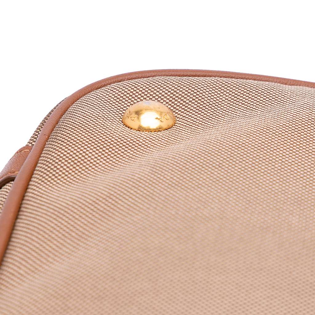 Prada Canvas Canapa Logo Satchel - Detail 2