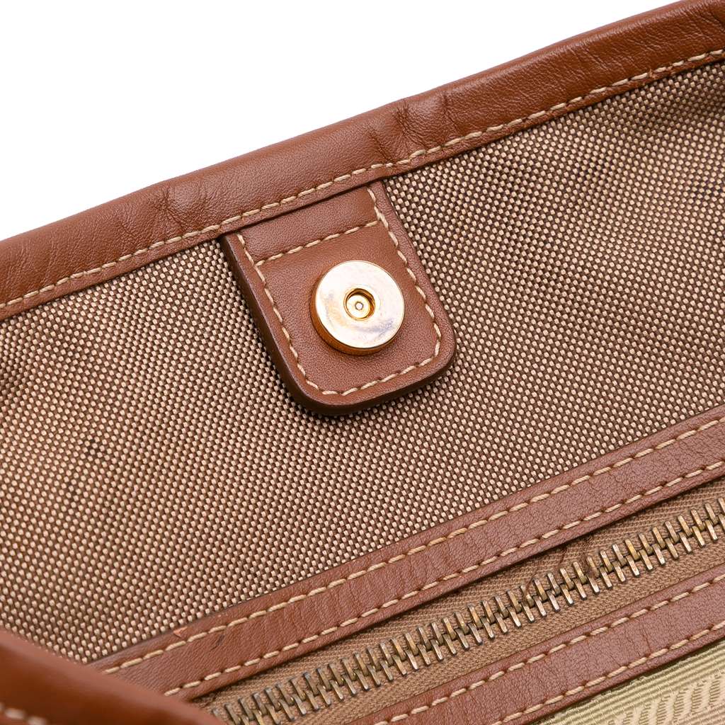 Prada Canvas Canapa Logo Satchel - Image 12