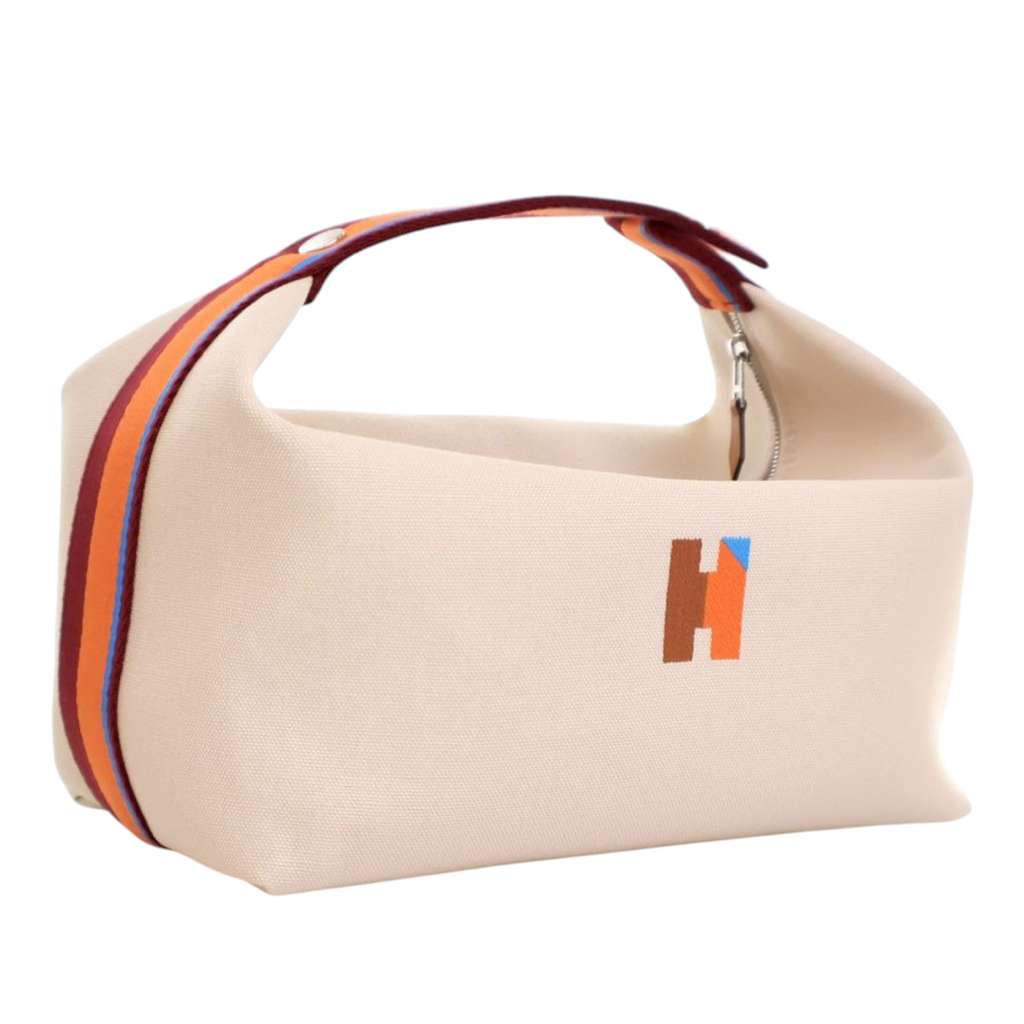 Hermès Large Canvas Bride A Brac H Pavillon Case - 2