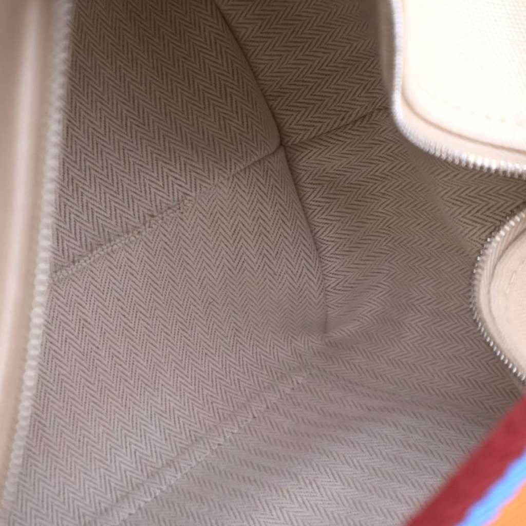 Hermès Large Canvas Bride A Brac H Pavillon Case - 5