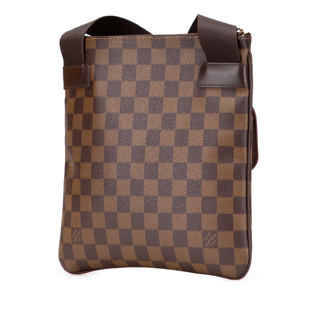 Louis Vuitton Damier Ebene Pochette Melville - Back view