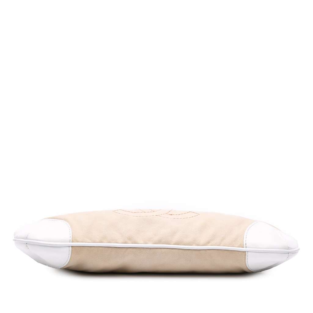 Chanel Canvas Olsen Shoulder Bag - Image 6