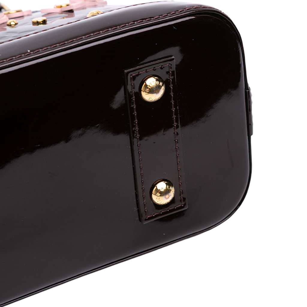 Louis Vuitton Monogram Vernis Flower Alma BB - Detail 1
