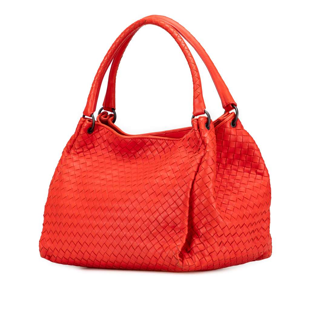 Bottega Veneta Nappa Intrecciato Parachute Tote - Back view