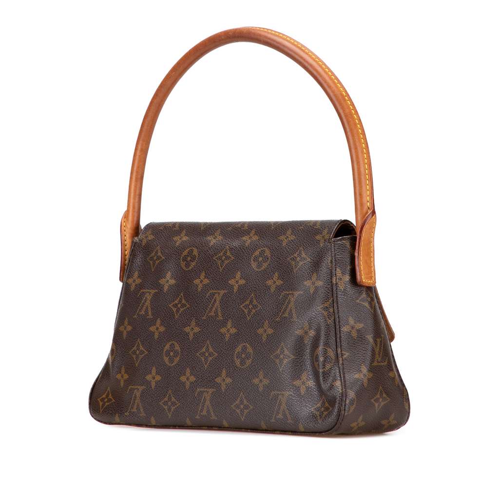Louis Vuitton Monogram Mini Looping - Back view