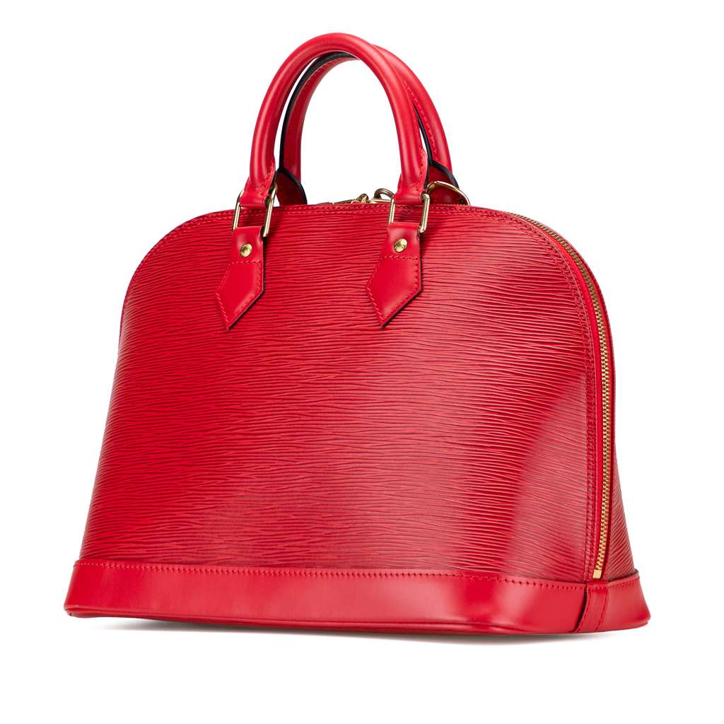 Louis Vuitton Epi Alma PM - Back view