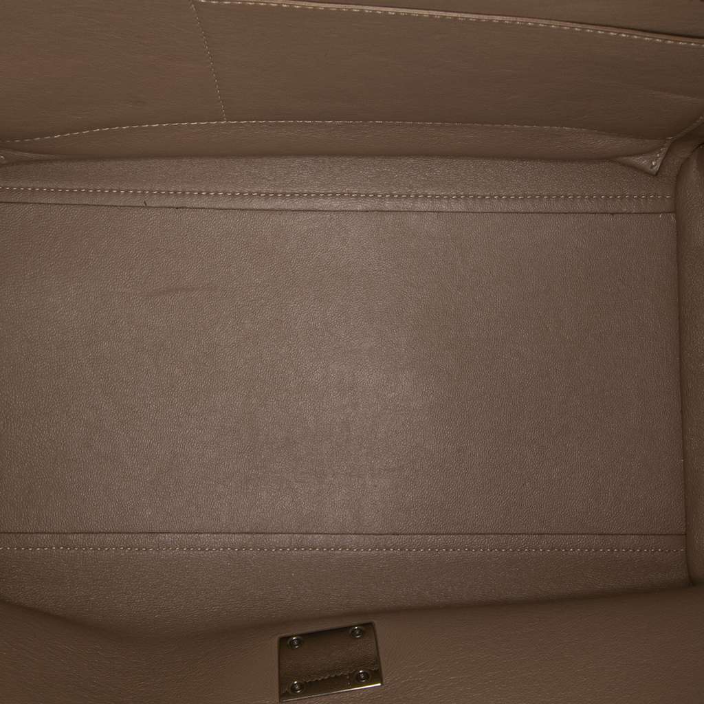 Celine Medium Leather Trapeze Satchel - 4