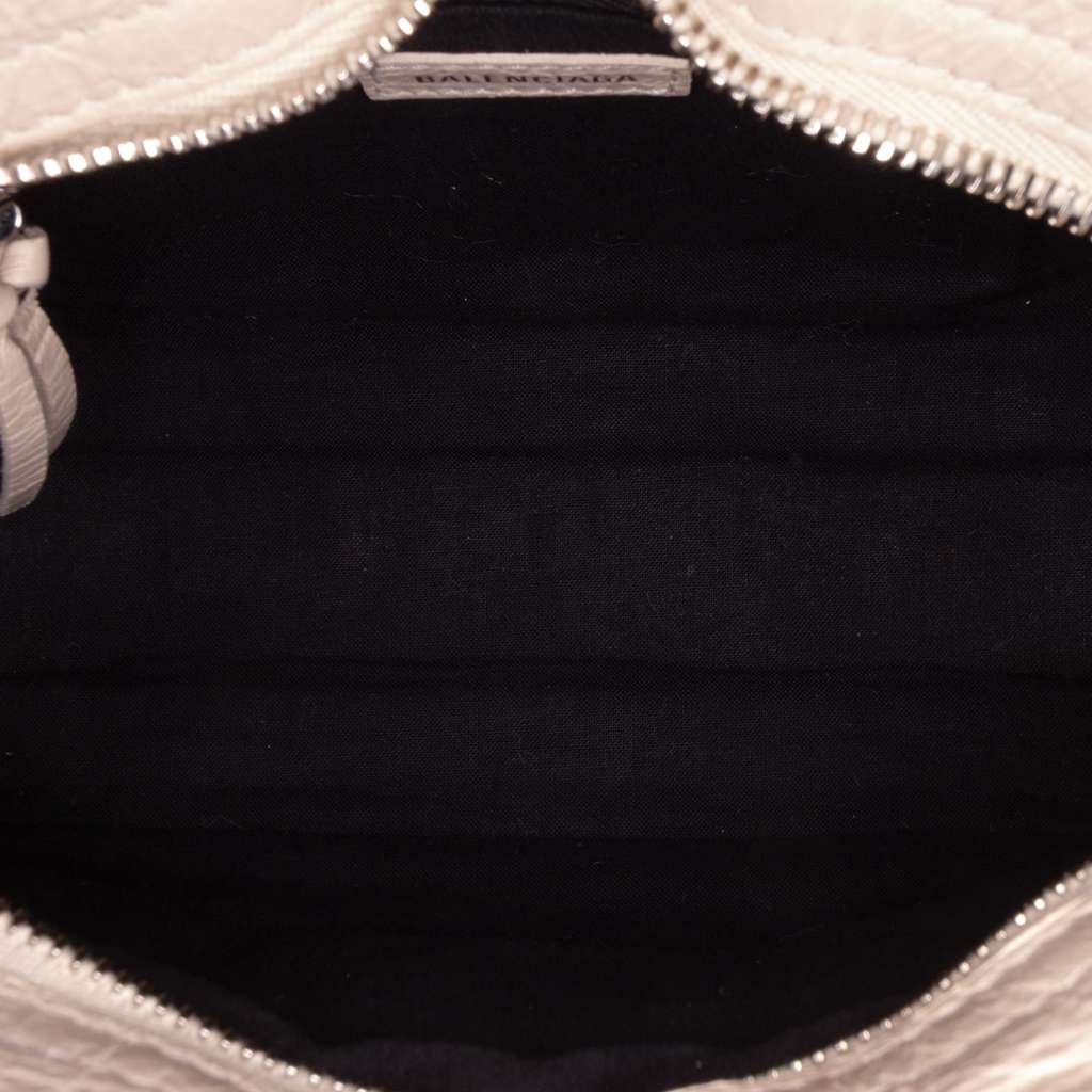 Balenciaga Mini Lambskin Motocross Classic City Satchel - 4