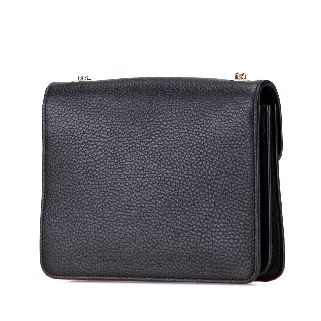 Gucci Small Dollar Calfskin Interlocking G Crossbody - Back view